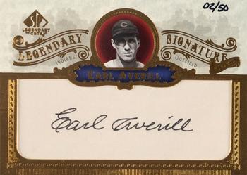 2006 SP Legendary Cuts - Legendary Signature Cuts #LC-EA Earl Averill Front
