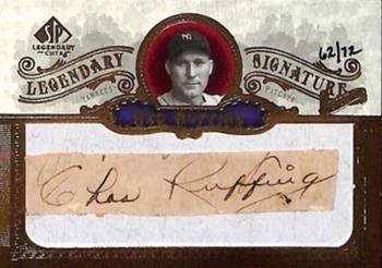 2006 SP Legendary Cuts - Legendary Signature Cuts #LC-RR Red Ruffing Front