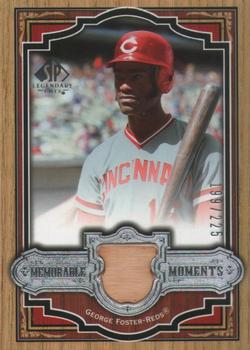 2006 SP Legendary Cuts - Memorable Moments Materials #MM-GF George Foster Front