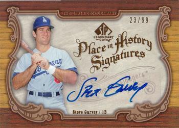 2006 SP Legendary Cuts - Place in History Signatures #PH-SG Steve Garvey Front