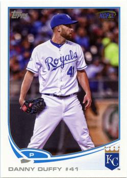 2017 KCP&L Kansas City Royals Cops are Topps #NNO Danny Duffy Front
