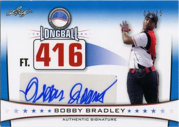 2013 Leaf Power Showcase - Longball Autograph #LBA-BB1 Bobby Bradley Front
