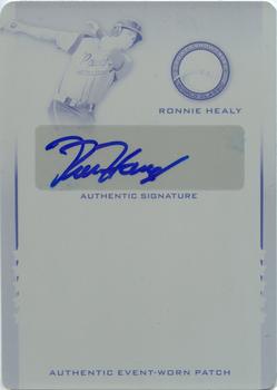 2013 Leaf Power Showcase - Patch Autograph - Printing Plates - Cyan #PA-RH1 Ronnie Healy Front