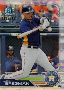 2019 Bowman Chrome - Refractor #60 Alex Bregman Front