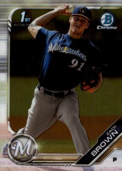 2019 Bowman Chrome - Prospects #BCP-152 Zack Brown Front