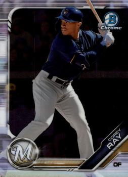 2019 Bowman Chrome - Prospects #BCP-207 Corey Ray Front