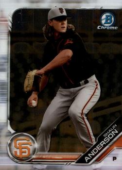 2019 Bowman Chrome - Prospects #BCP-211 Shaun Anderson Front