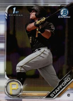 2019 Bowman Chrome - Prospects #BCP-214 Deon Stafford Front