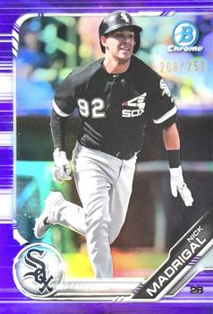 2019 Bowman Chrome - Prospects Purple Refractor #BCP-173 Nick Madrigal Front