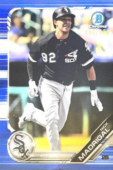 2019 Bowman Chrome - Prospects Blue Refractor #BCP-173 Nick Madrigal Front
