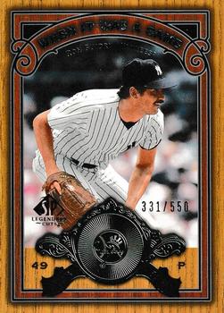 2006 SP Legendary Cuts - When It Was A Game Silver #WG-GU Ron Guidry Front