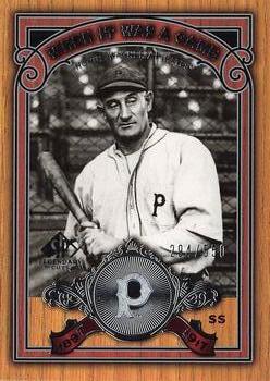 2006 SP Legendary Cuts - When It Was A Game Silver #WG-HW Honus Wagner Front