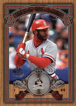 2006 SP Legendary Cuts - When It Was A Game Silver #WG-OS Ozzie Smith Front