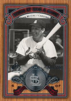 2006 SP Legendary Cuts - When It Was A Game Silver #WG-SM Stan Musial Front