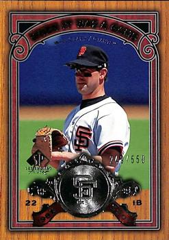 2006 SP Legendary Cuts - When It Was A Game Silver #WG-WC Will Clark Front