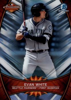 2019 Bowman Chrome - 2018 Arizona Fall League Fall-Stars #AFL-EW Evan White Front