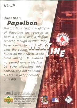 2006 SPx - Next In Line #NL-JP Jonathan Papelbon Back