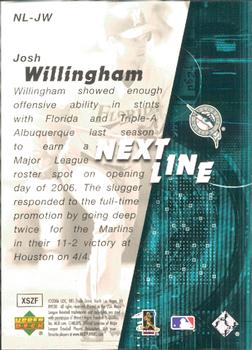 2006 SPx - Next In Line #NL-JW Josh Willingham Back