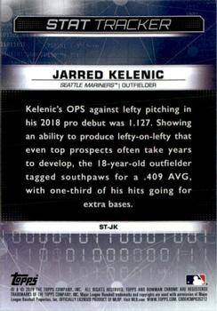 2019 Bowman Chrome - Stat Tracker #ST-JK Jarred Kelenic Back