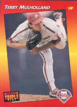 1992 Triple Play #11 Terry Mulholland Front