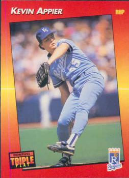 1992 Triple Play #8 Kevin Appier Front