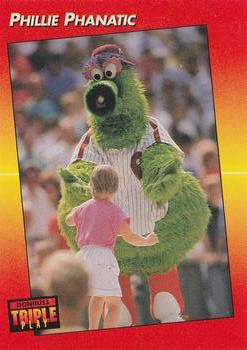 1992 Triple Play #133 Phillie Phanatic Front