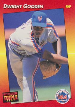 1992 Triple Play #167 Dwight Gooden Front