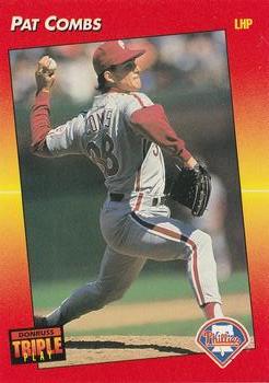 1992 Triple Play #170 Pat Combs Front