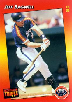 1992 Triple Play #200 Jeff Bagwell Front