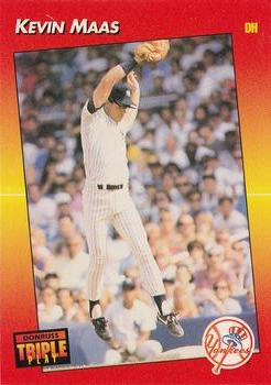 1992 Triple Play #225 Kevin Maas Front