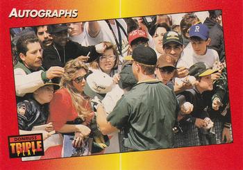 1992 Triple Play #231 Autographs Front