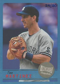 2019 Topps Archives Snapshots - Blue #AS-TM Tino Martinez Front