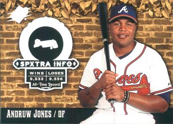 2006 SPx - SPxtra Info #XI-AJ Andruw Jones Front