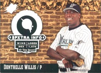 2006 SPx - SPxtra Info #XI-DW Dontrelle Willis Front