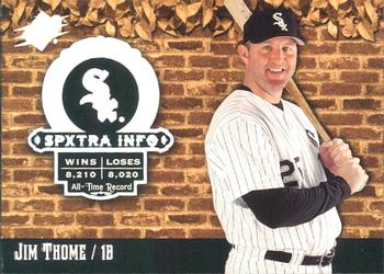2006 SPx - SPxtra Info #XI-JT Jim Thome Front