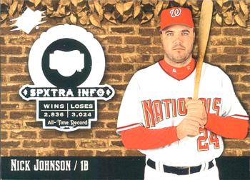 2006 SPx - SPxtra Info #XI-NJ Nick Johnson Front
