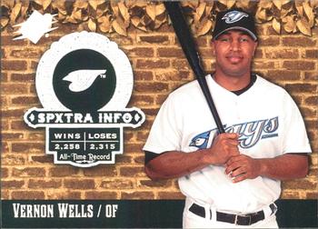 2006 SPx - SPxtra Info #XI-VW Vernon Wells Front