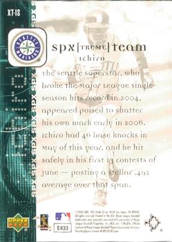 2006 SPx - SPxtreme Team #XT-IS Ichiro Back