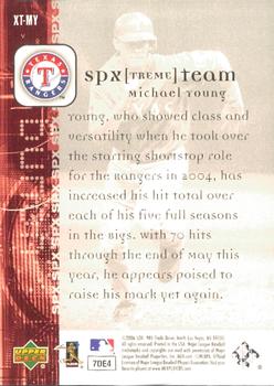 2006 SPx - SPxtreme Team #XT-MY Michael Young Back
