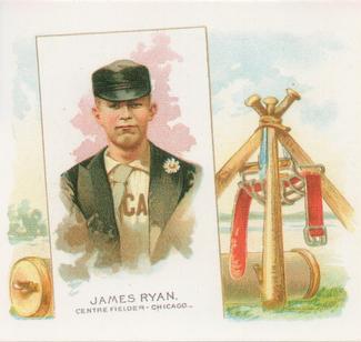 1888 Allen & Ginter World's Champions (N43) Baseball Only Reprint #NNO James Ryan Front