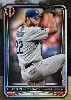 2020 Topps Tribute #6 Clayton Kershaw Front