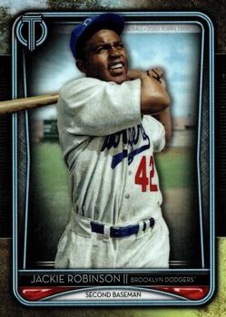 2020 Topps Tribute #48 Jackie Robinson Front