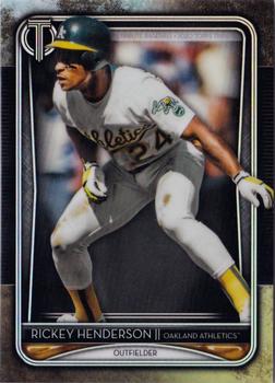 2020 Topps Tribute #58 Rickey Henderson Front