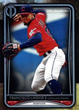 2020 Topps Tribute #72 Francisco Lindor Front