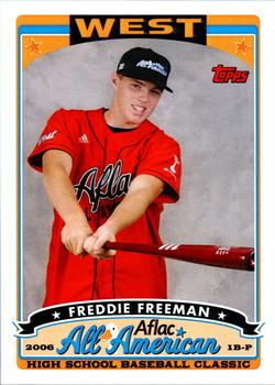 2006 Topps AFLAC All-American Classic #AFLAC-FF Freddie Freeman Front