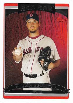 2006 Topps - Boston Red Sox #4 Josh Beckett Front