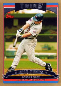 2006 Topps - Gold #78 Nick Punto Front