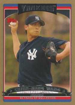 2006 Topps - Gold #87 Chien-Ming Wang Front