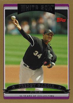 2006 Topps - Gold #191 Freddy Garcia Front