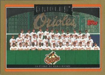 2006 Topps - Gold #268 Baltimore Orioles Front